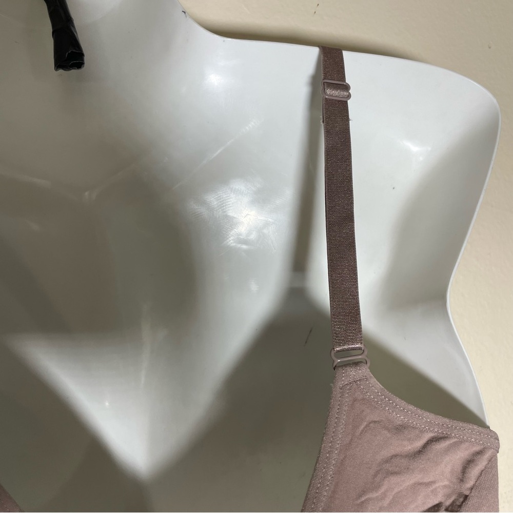 Sz L/XL Shaperx Seamless Brown Bodysuit umber - Picture 4 of 7